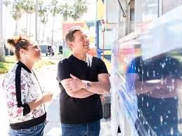 Antonia Lafaso and Tyler Florence