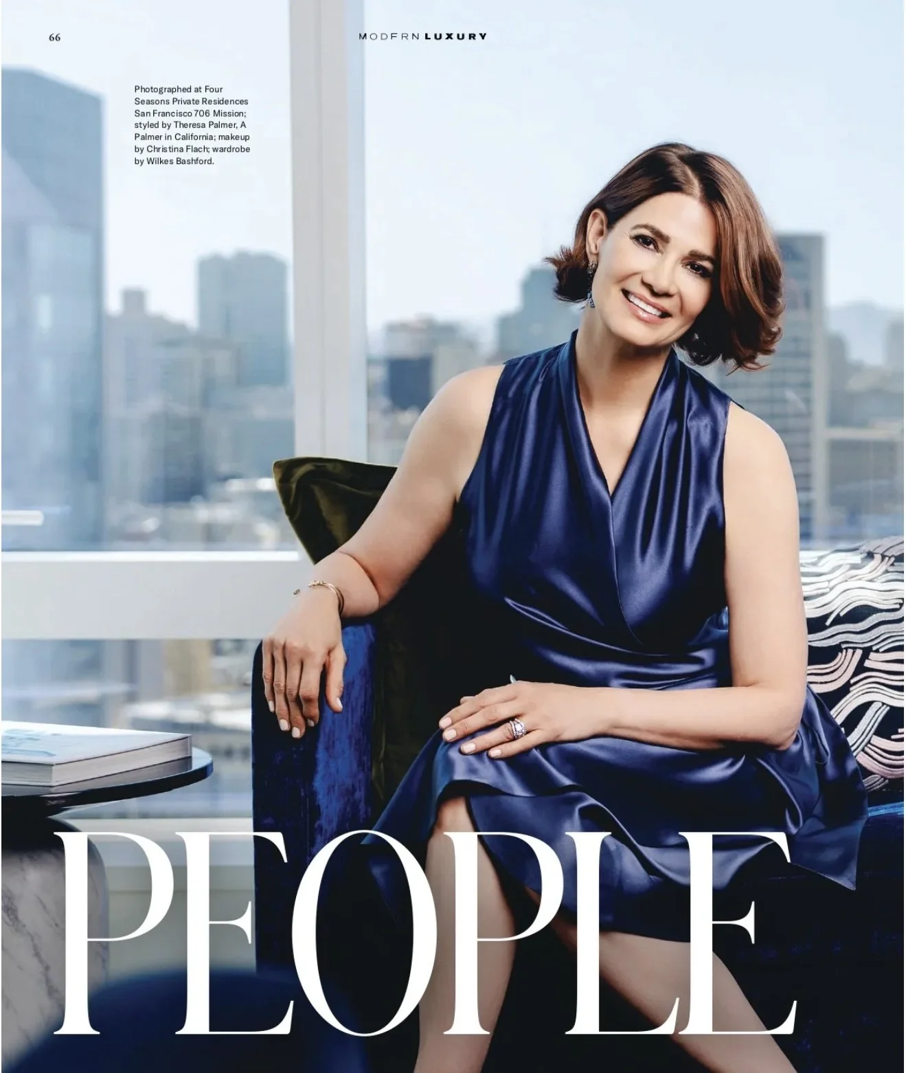 Jenny Dearborn Modern Luxury Silicon Valley Cover | Hair & Makeup by Celebrity Artist Christina Flach
