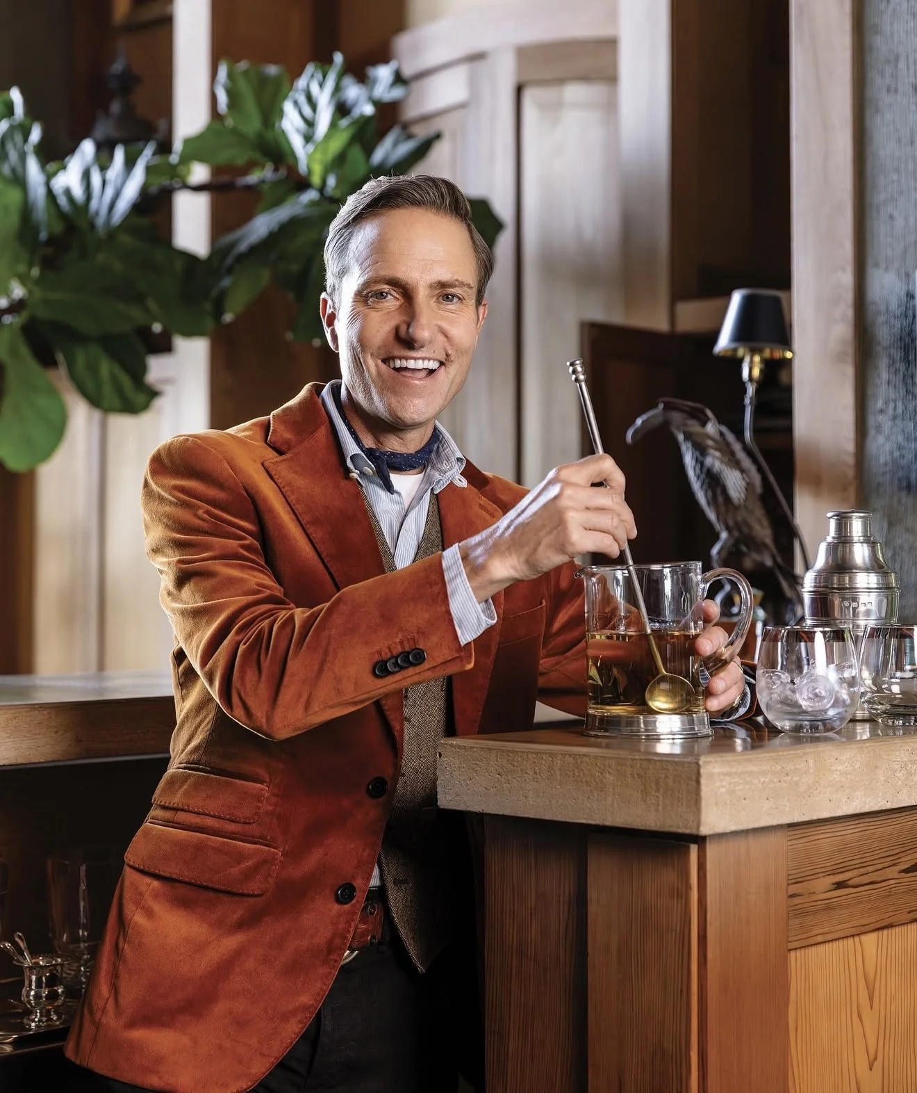 Modern Luxury  Interiors Magazine – Editorial Grooming for  Feature of Ken Fulk