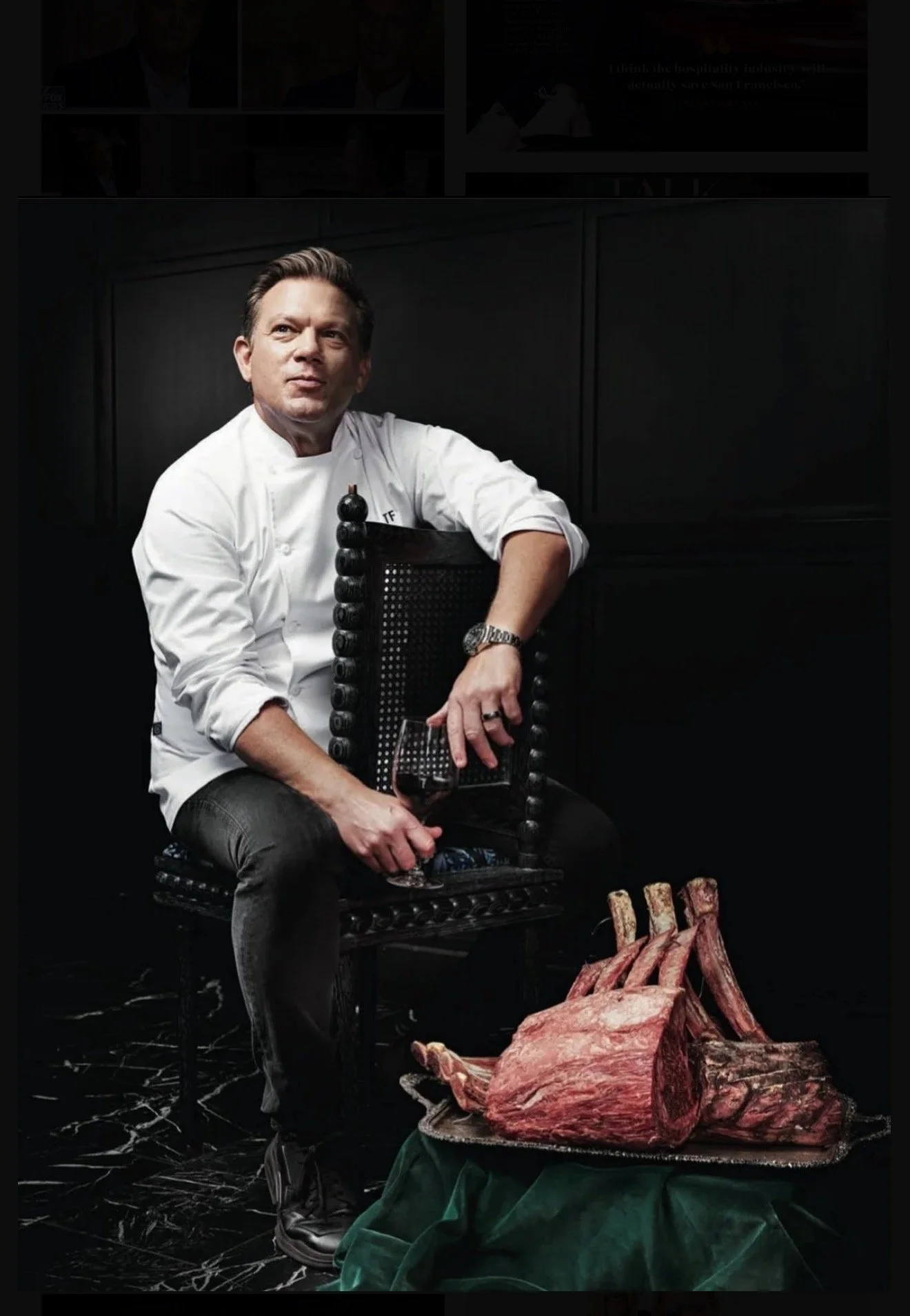 Chef Tyler Florence for San Francisco Magazine