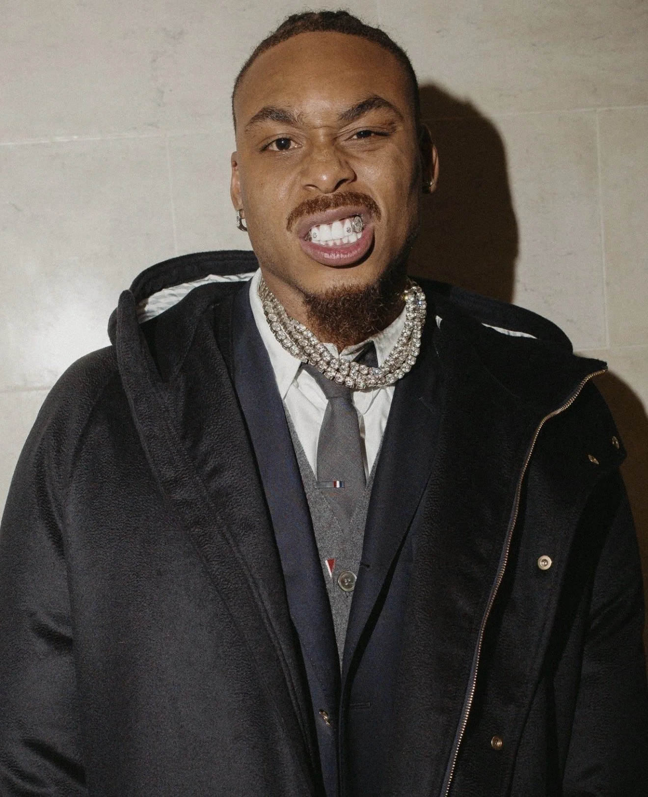 Justin Jefferson at GQ Bowl │ Thom Browne Fall 2026 Show in San Francisco