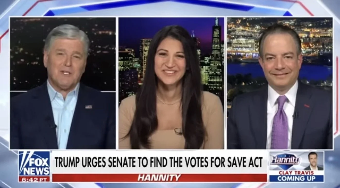 Fox News Hannity Makeup Artist Christina Flach – Katie Miller Television Appearance