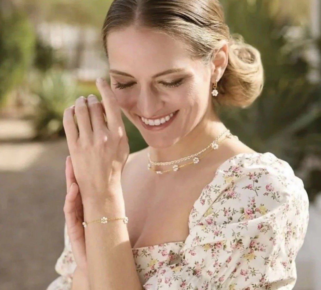 Von Maur Jewelry Editorial | Makeup and Hair by Christina Flach