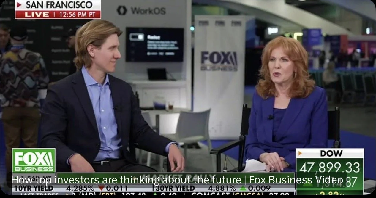 Christina Flach on Fox Business in San Francisco | Makeup for Liz Claman & Grooming for Konstantine Buhler
