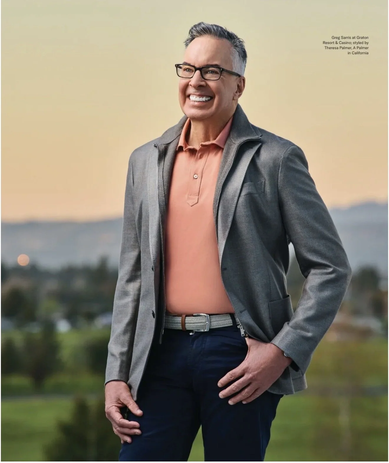 Greg Sarris Editorial Portrait | San Francisco Magazine 2026