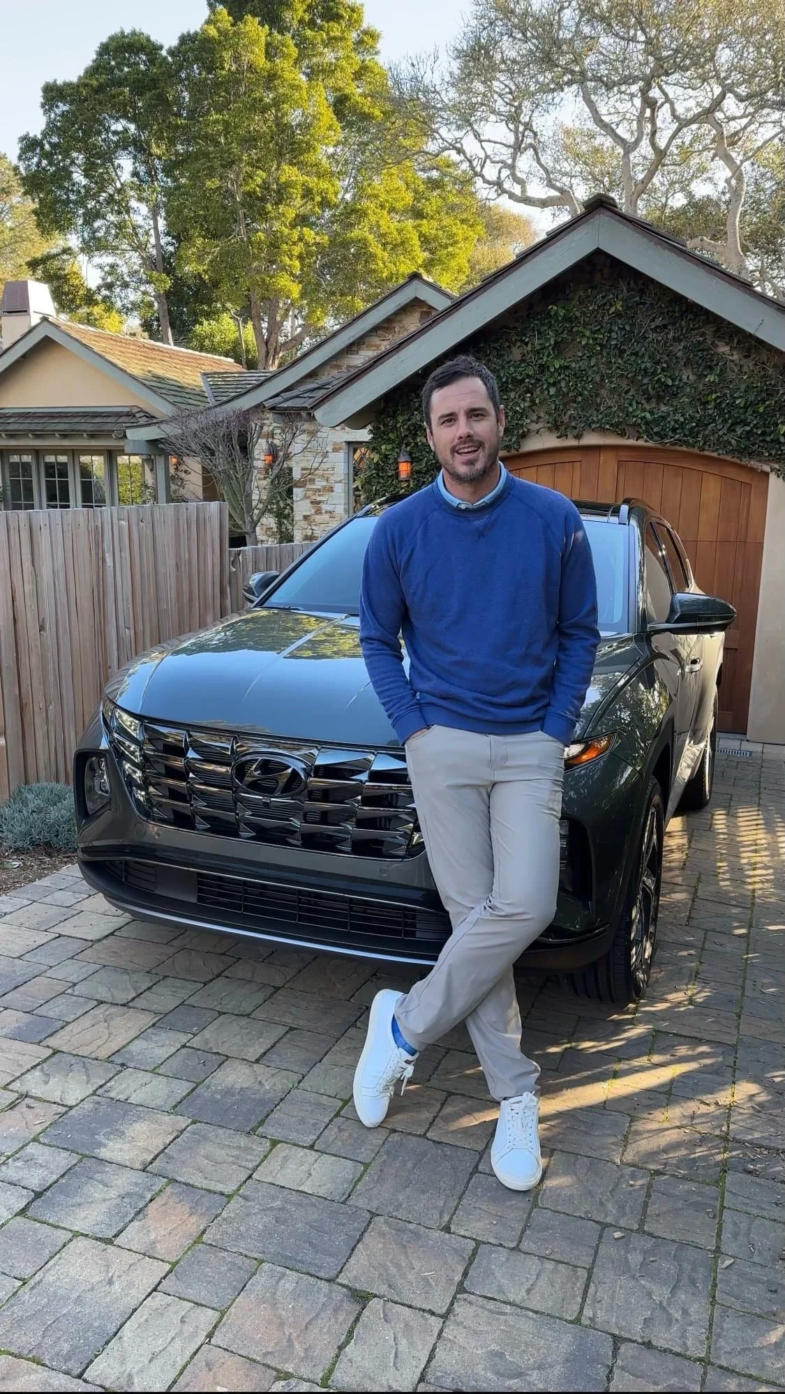 Ben Higgins | Hyundai Commercial Campaign Grooming by Celebrity Makeup Artist Christina Flach, Pebble Beach