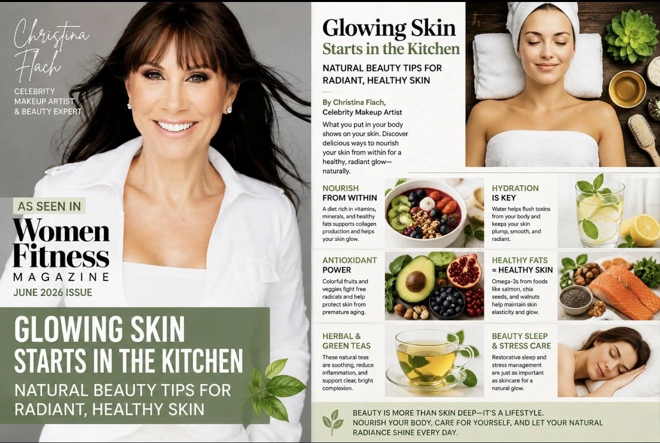 Glowing Skin Starts in the Kitchen:Natural Beauty Tips for Radiant Healthy Skin 