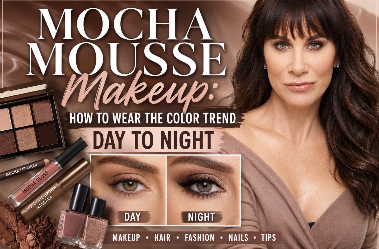 Mocha Mousse Makeup: The Color Trend Day to Night