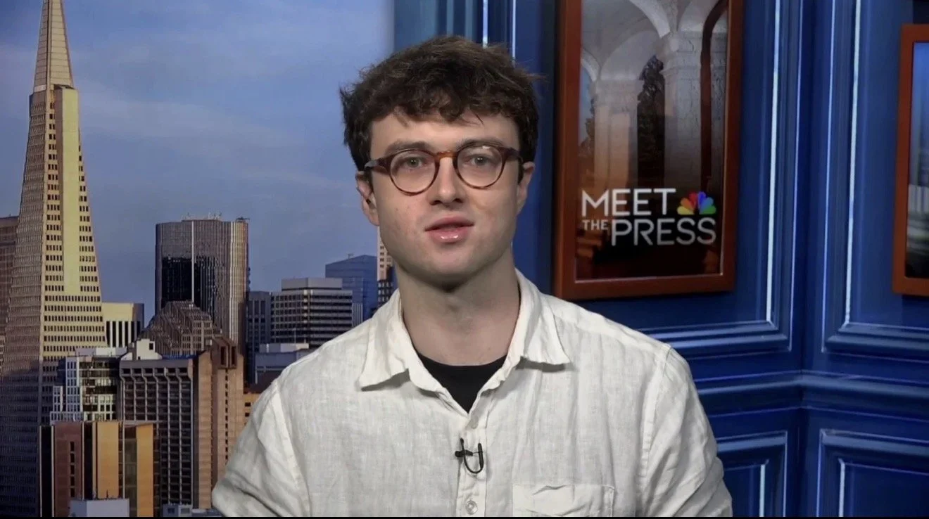 Jacob Coxon & Kristen Welker | Meet the Press NBC | Grooming by Christina Flach