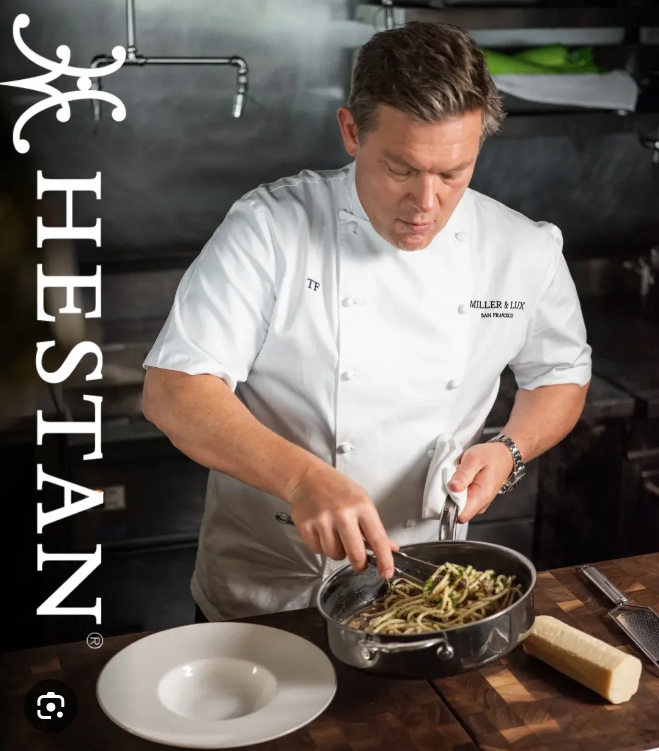 Tyler Florence for Hestan | Grooming by Christina Flach, SF Celebrity Makeup Artist