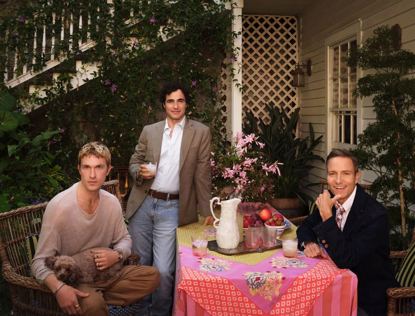 Christina Flach SF Celebrity Makeup Artist – Men's Grooming for Architectural Digest Portrait