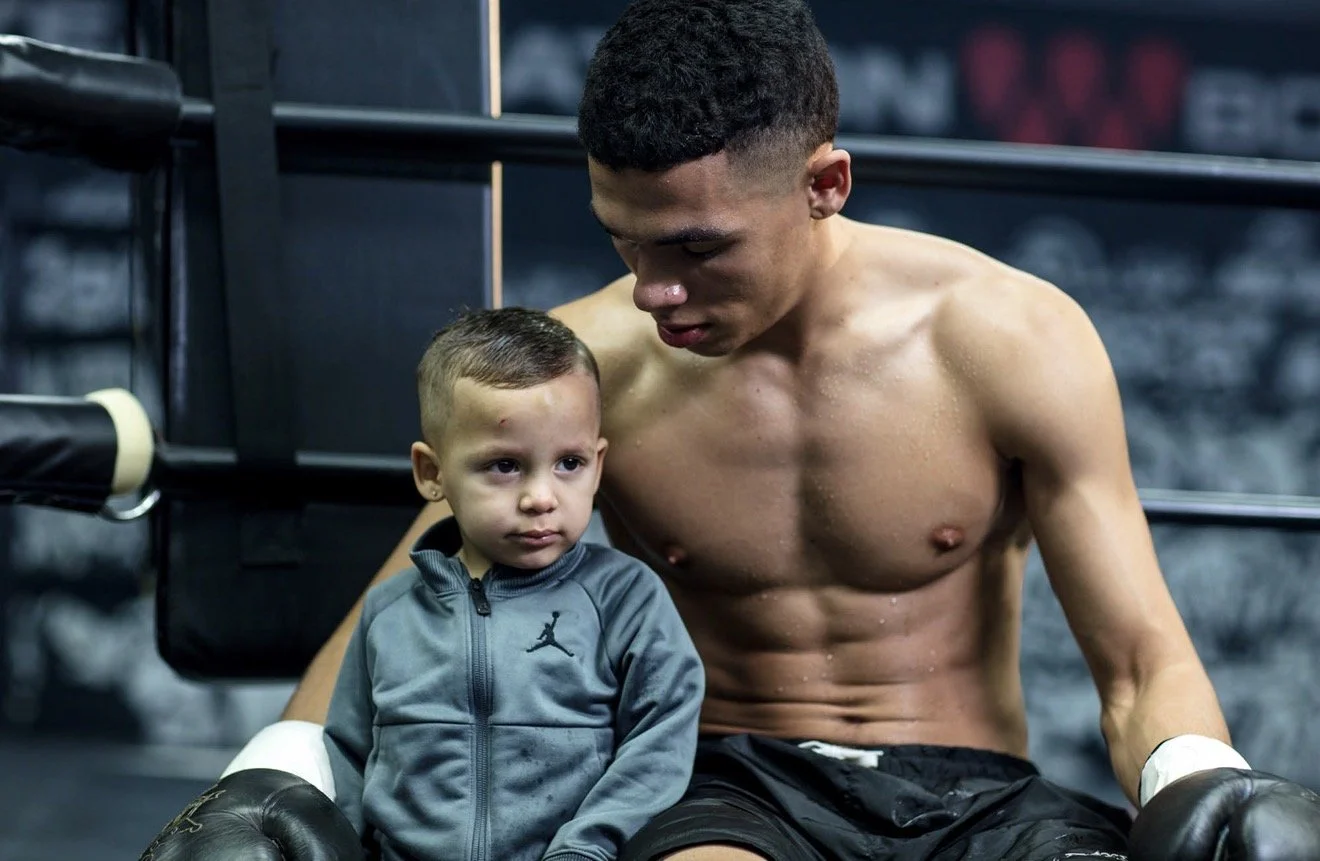 Devon Lee Father and Son Portrait by Christina Flach, SF Celebrity Makeup Artist