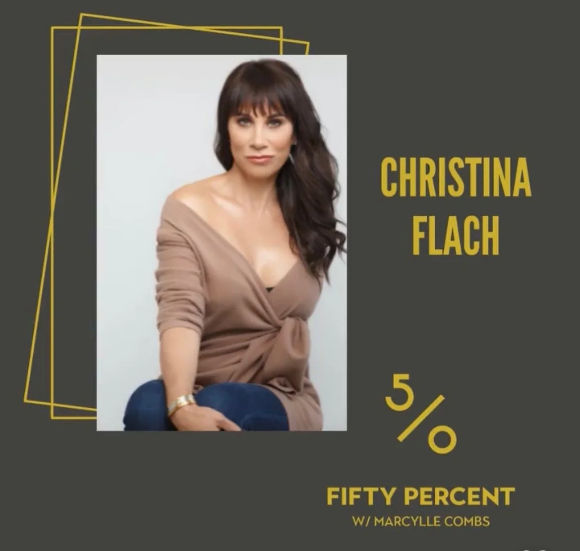 Christina Flach podcast interview discussing sepsis awareness personal loss resilience and her work as a celebrity makeup artist and CEO