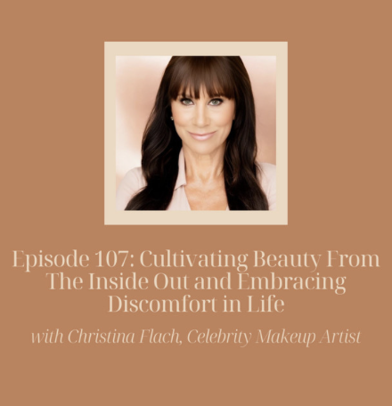 Christina Flach podcast feature on beauty from within, confidence, and personal growth