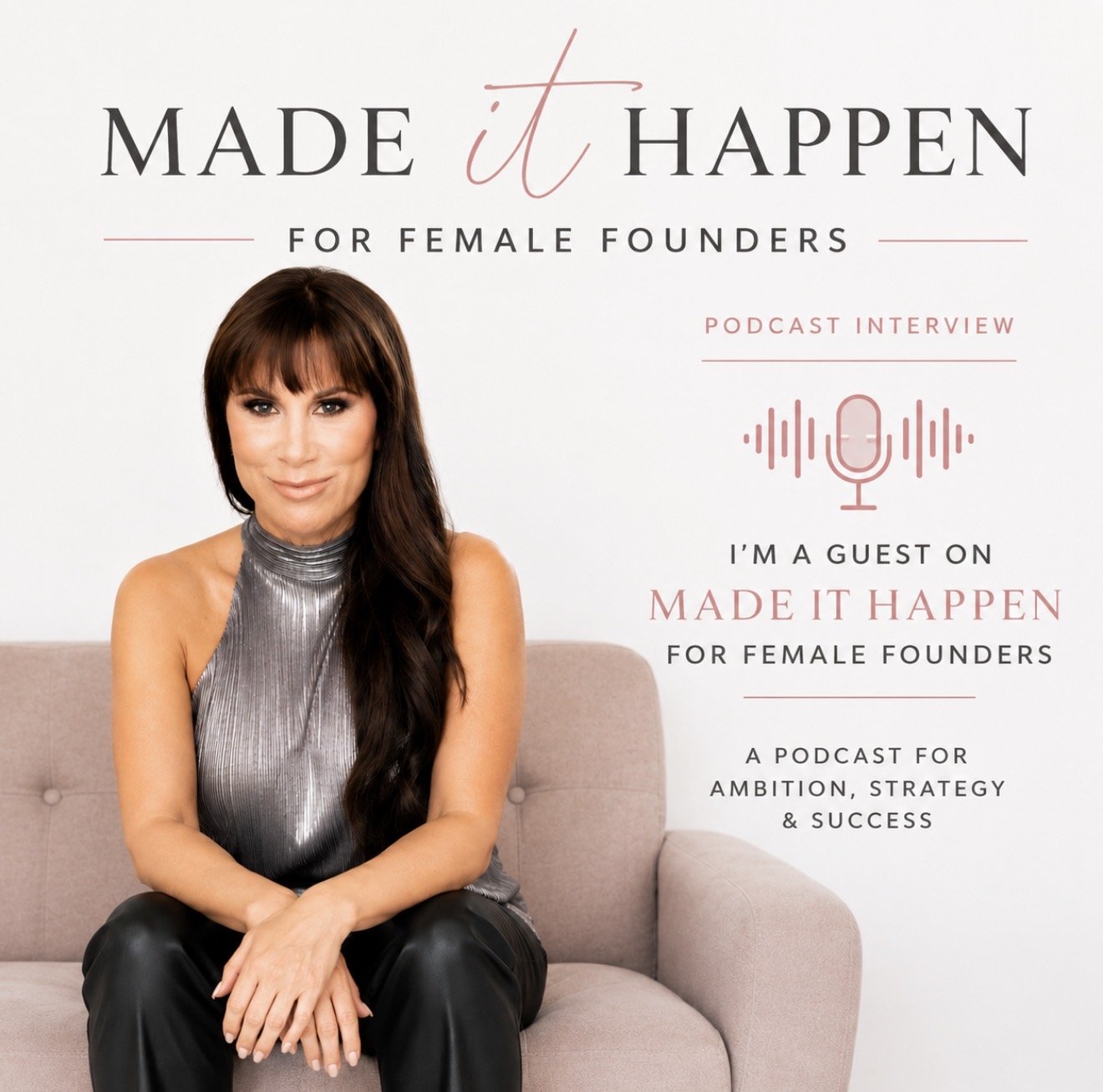 Christina Flach guest on Made It Happen podcast for female founders, celebrity makeup artist San Francisco Bay Area