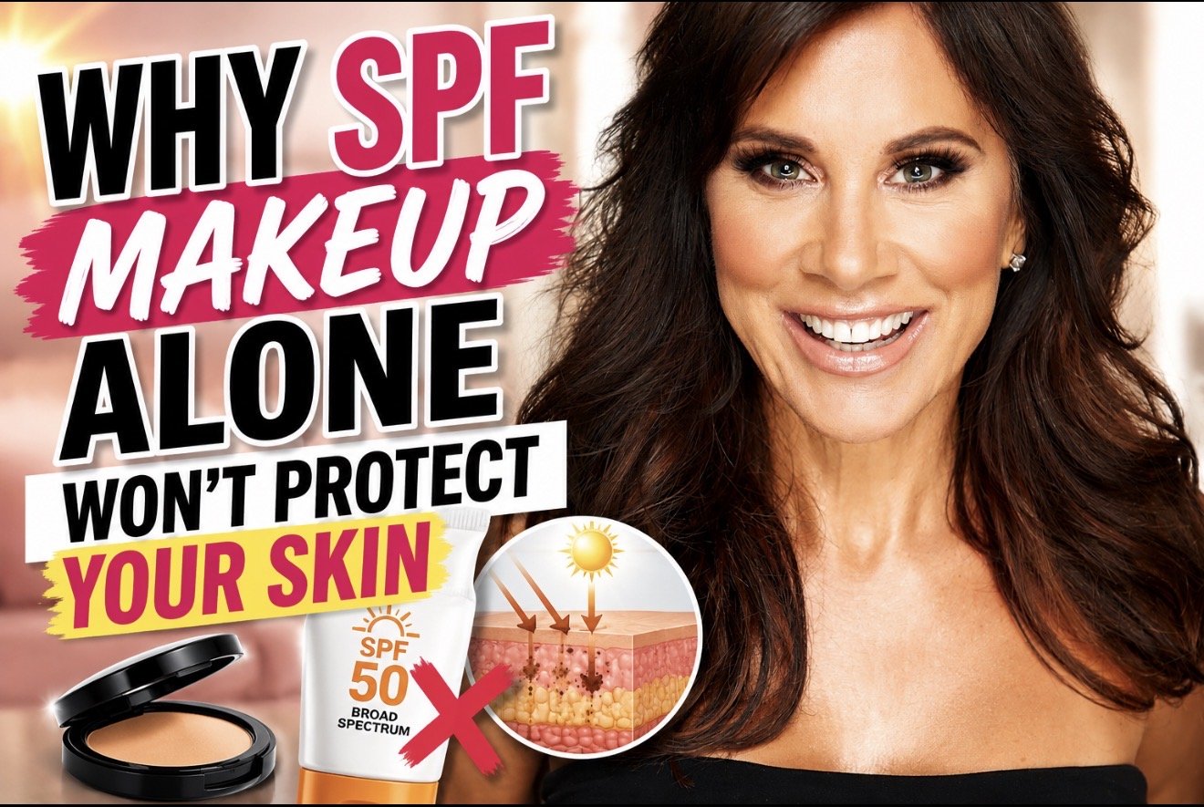 Christina Flach explains why SPF makeup alone isn’t enough sun protection for skin