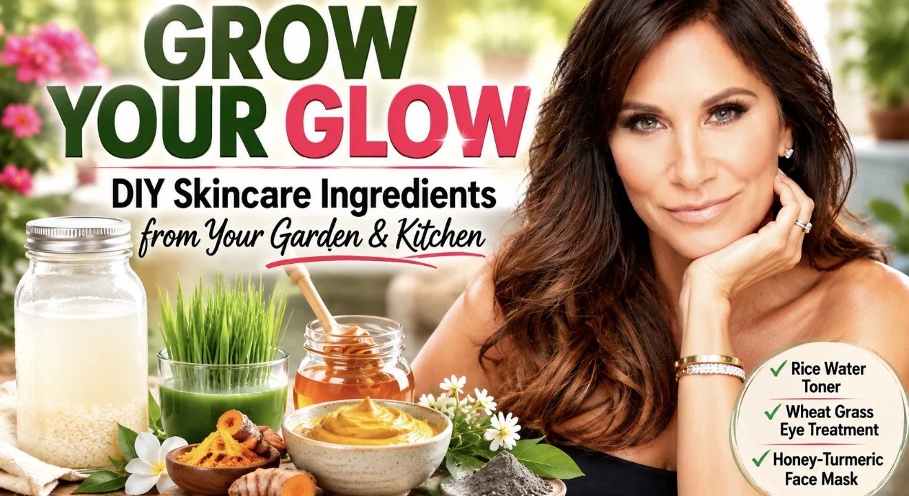 Grow Your Glow DIY skincare ingredients by Christina Flach celebrity makeup artist San Francisco Bay Area