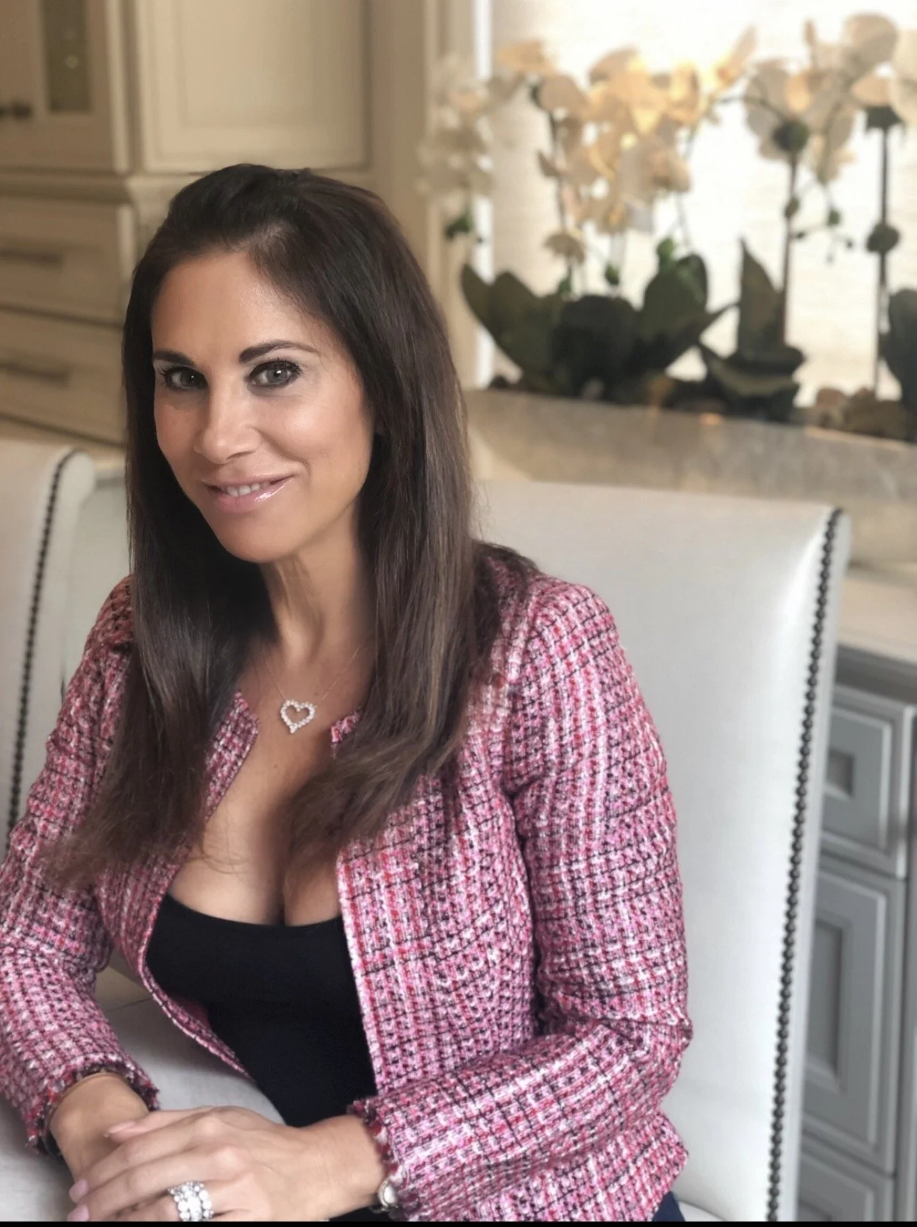 Christina Flach featured on Audible podcast discussing resilience, beauty career, and overcoming adversity