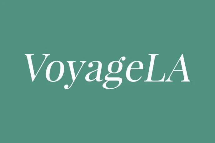 VoyageLA magazine feature highlighting Christina Flach interview on beauty, business, and entrepreneurship