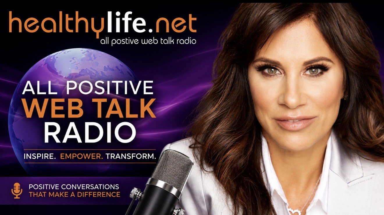Christina Flach featured on HealthyLife.net All Positive Web Talk Radio sharing beauty, wellness, confidence, and lifestyle expertise during an inspiring interview.