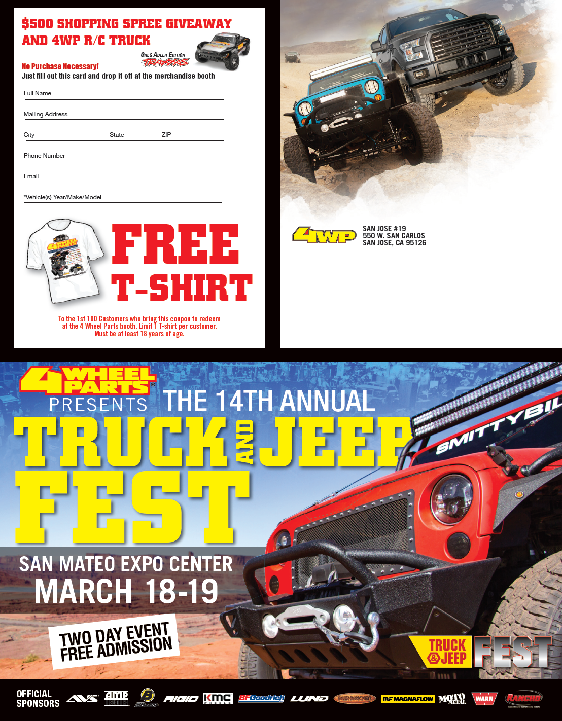 Truck & Jeep Fest Direct Mailing