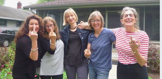 Nancy, Kris, Cary, Andy, Julie, and birds :)