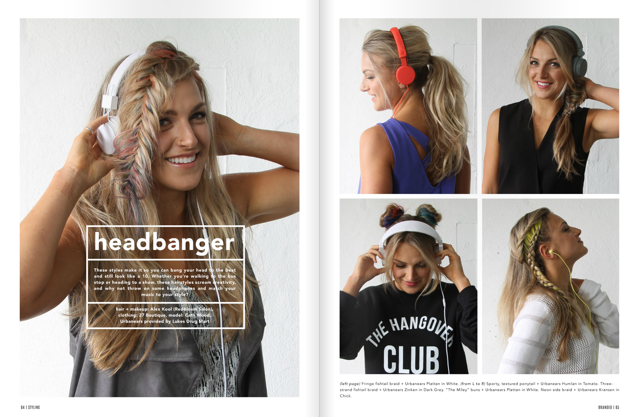Headbanger feature in Branded Magazine