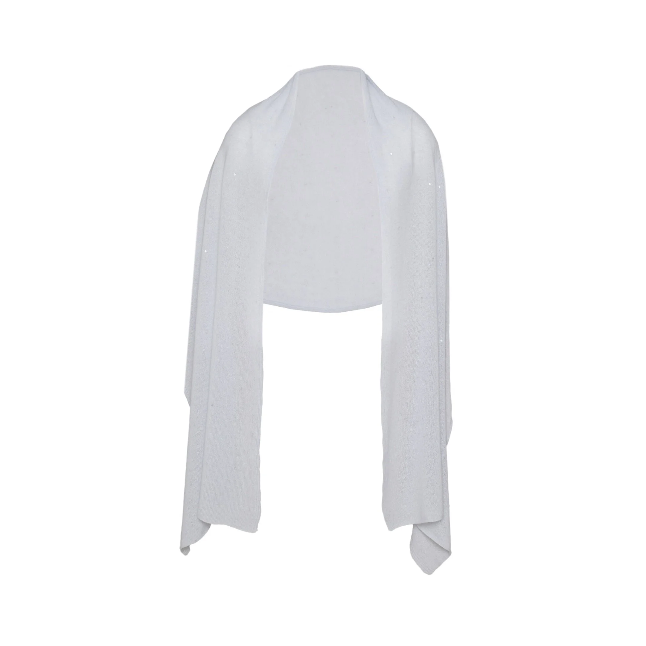 lightweight shawl with sleeves