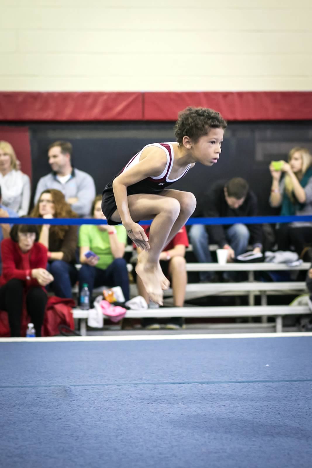 A Level 4 on the floor exercise during the 2014 BWI.