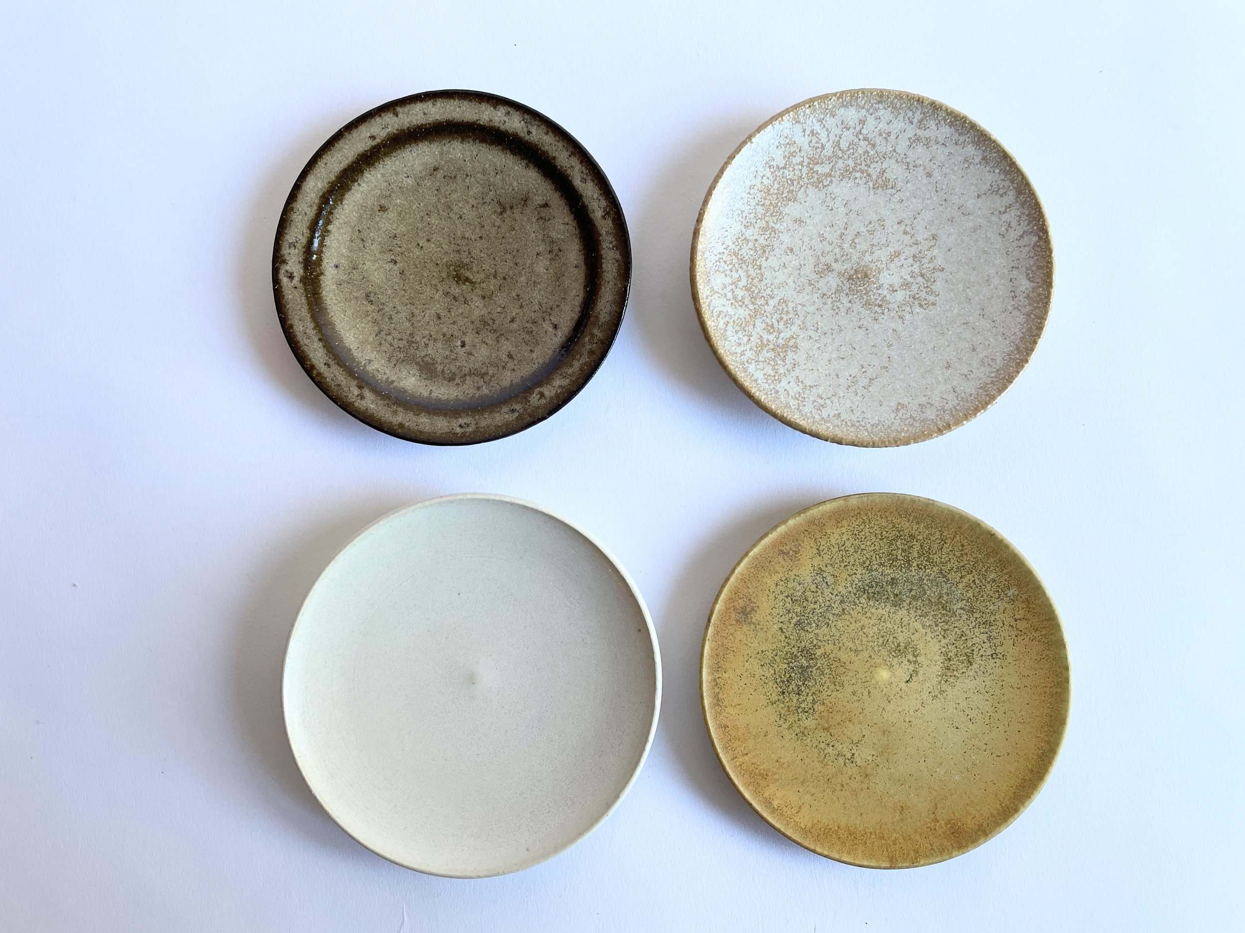 Set of 4, 4.5" Amuse-Bouche plates