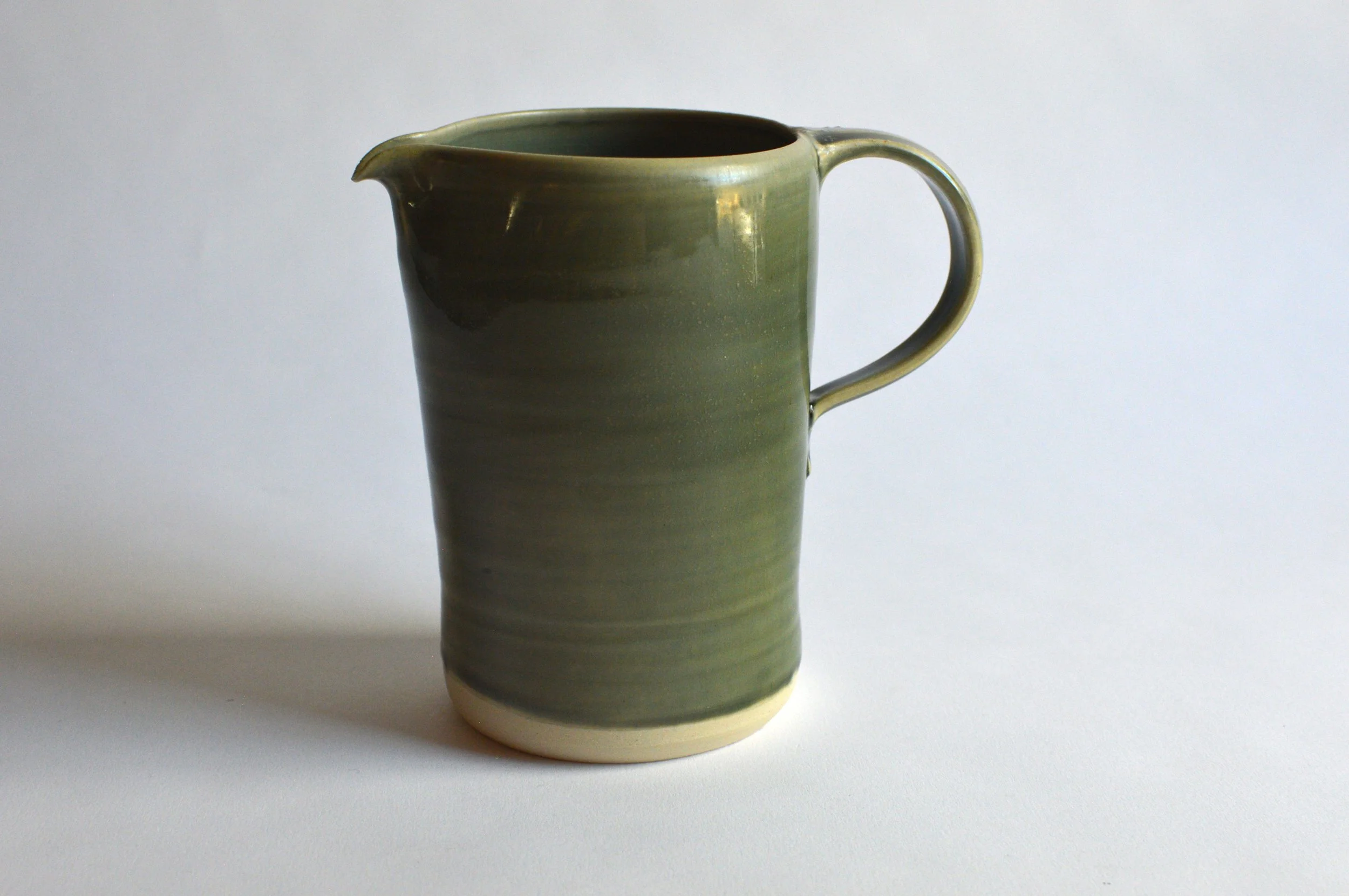 Mystery Glaze Tall Pitcher/ Vase