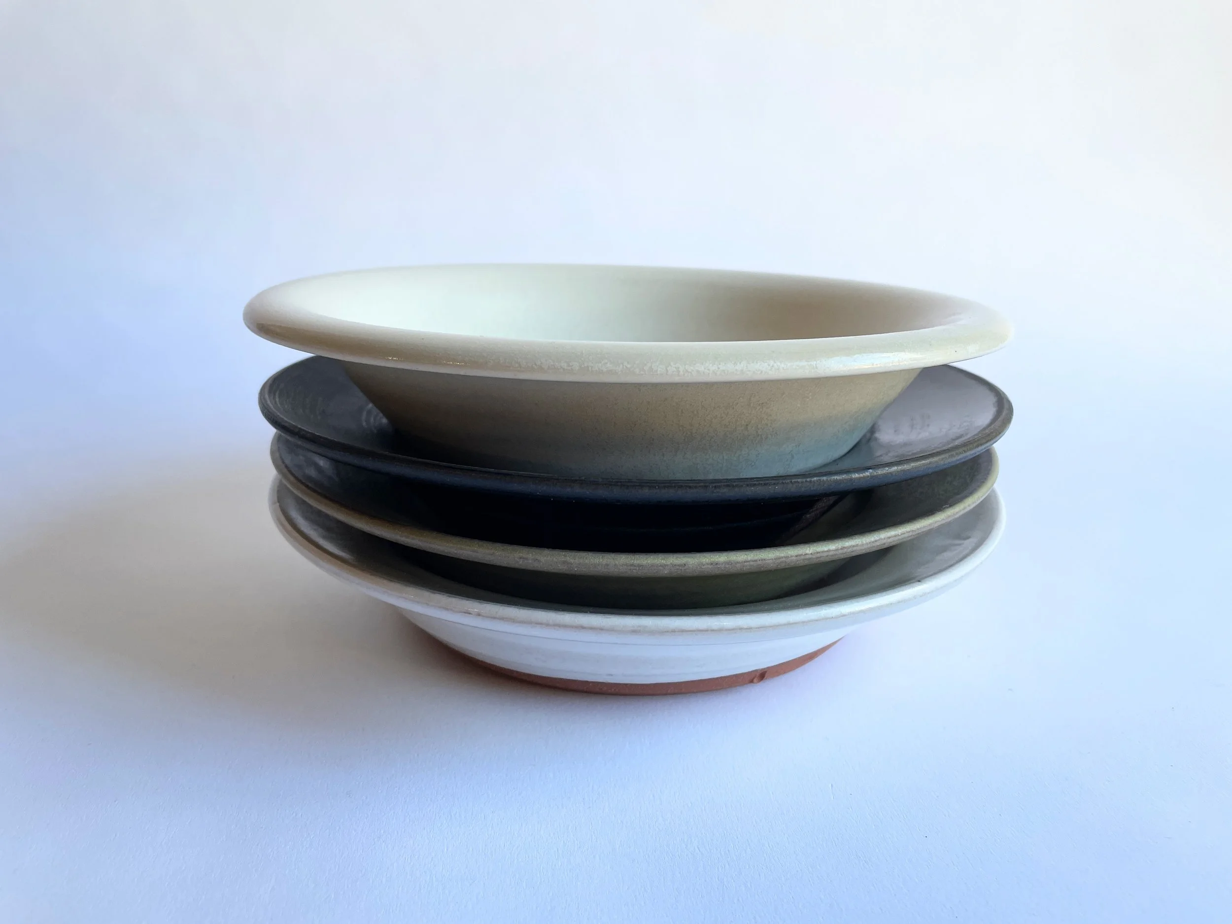 Set of 4, 9" Various Styled Dishes