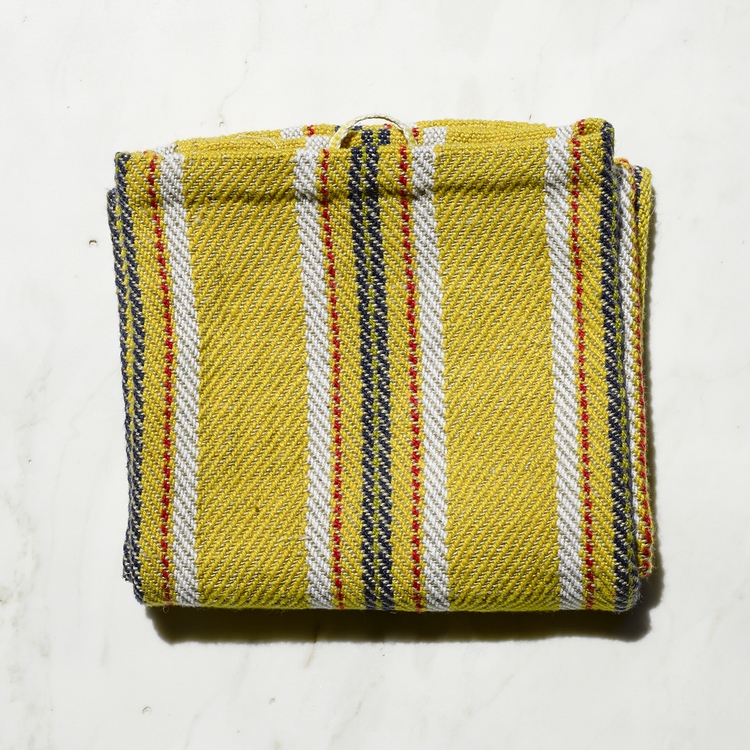 Summer Yellow Herringbone