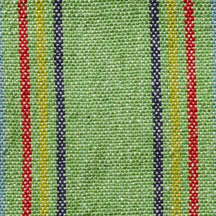 Detail of Grass Green Plain Weave