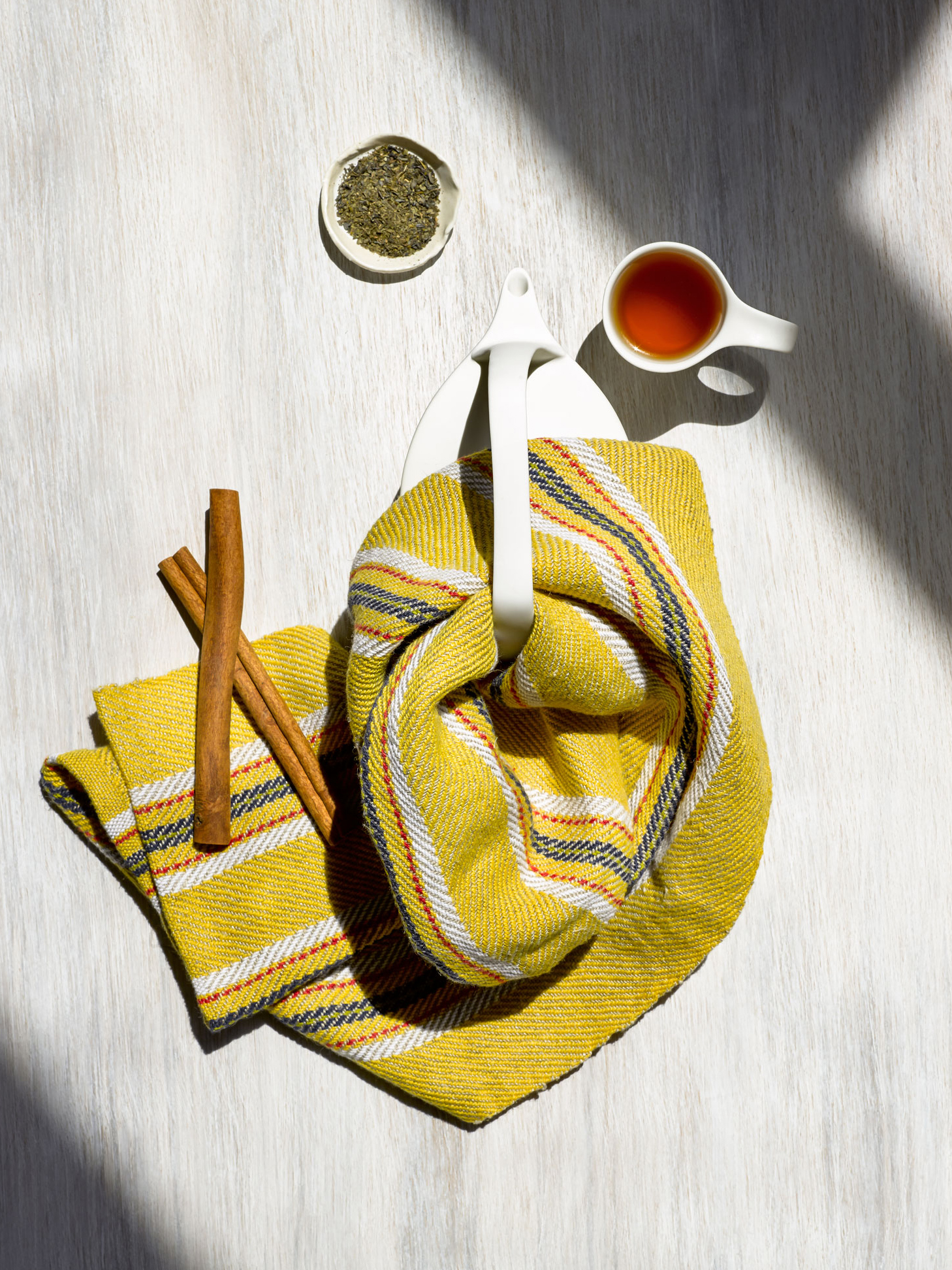 Summer Yellow Handwoven Hand Towel