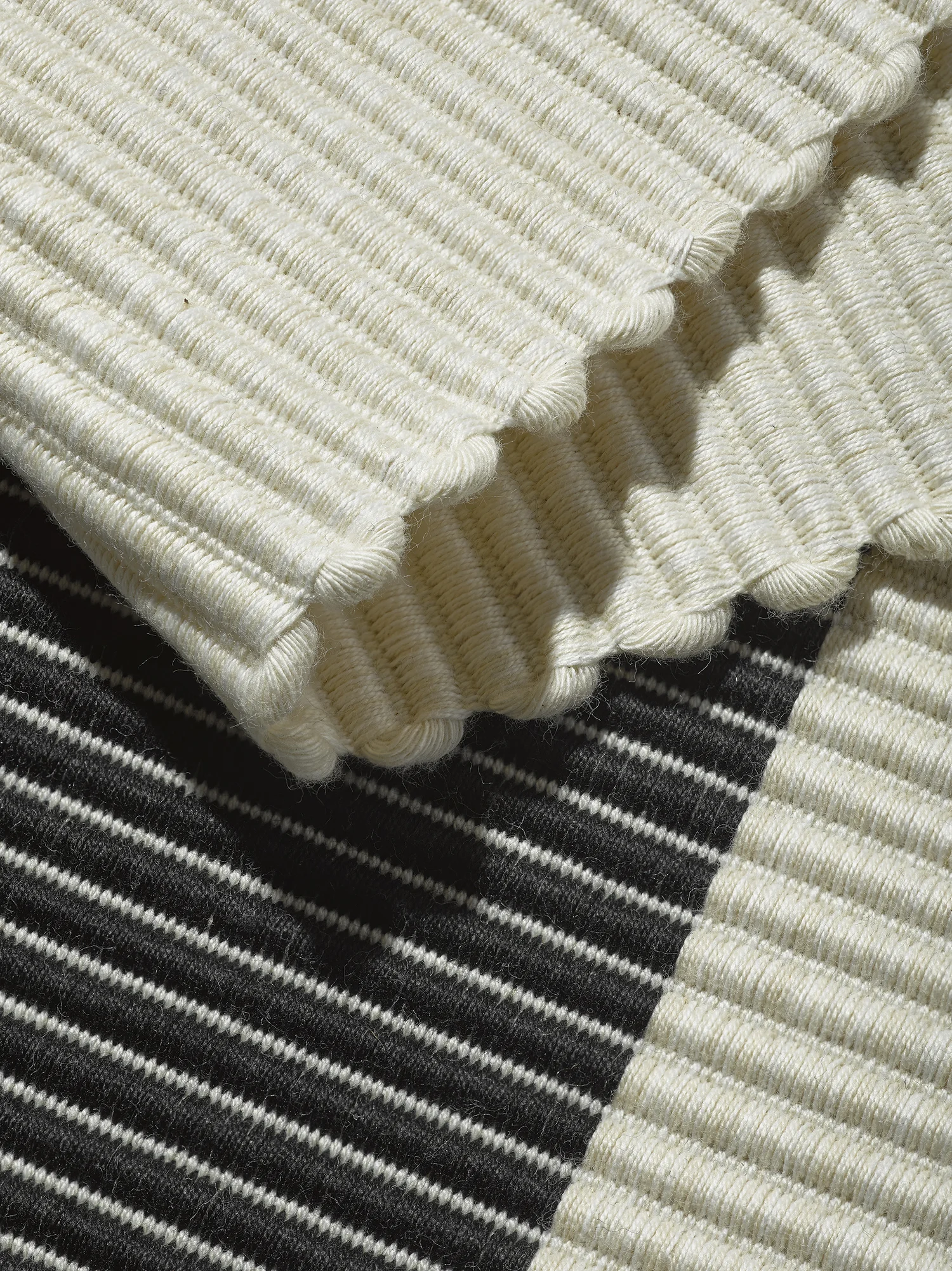 Detail of Calcada Rug in Emerald