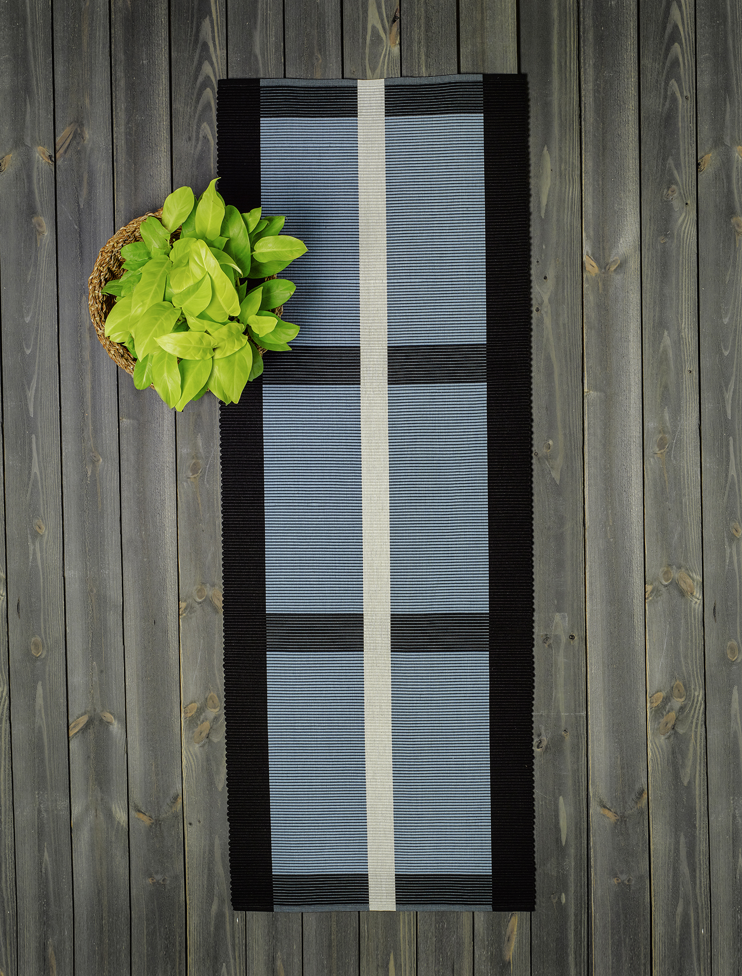 Calcada Rug in Sky Blue