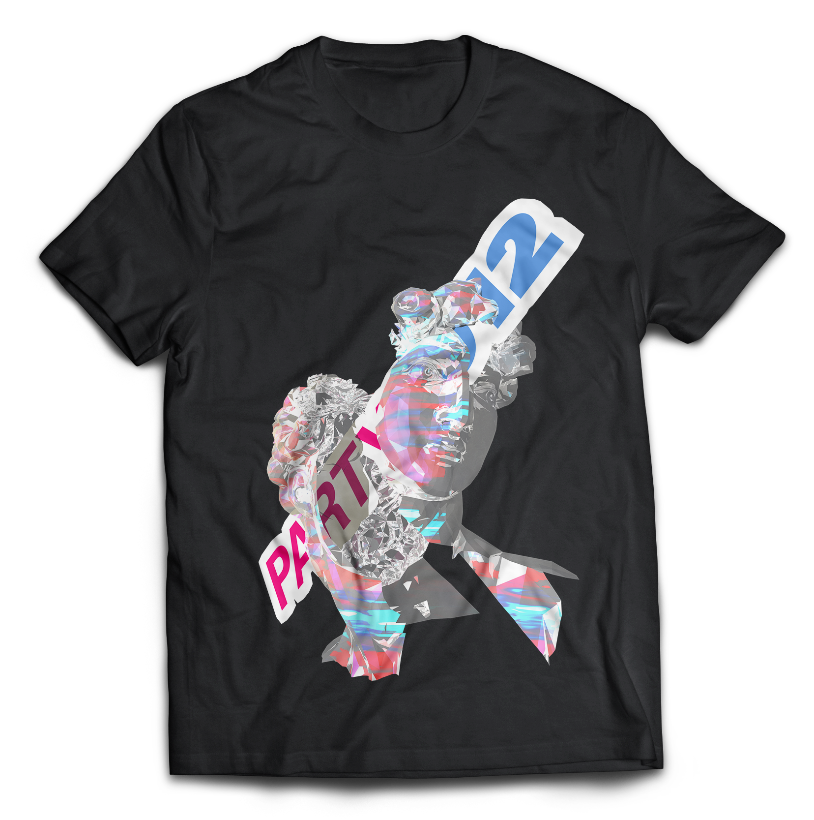 DESTROYPARTY2012 T-Shirt (2016) Artwork by Zovi.