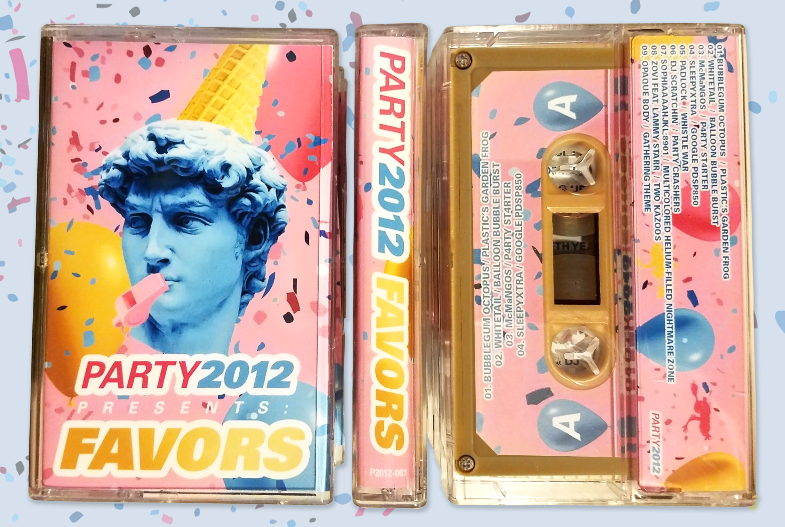 PARTY2012 PRESENTS FAVORS (Limited Edition Cassette) (PARTY2012, 2017)