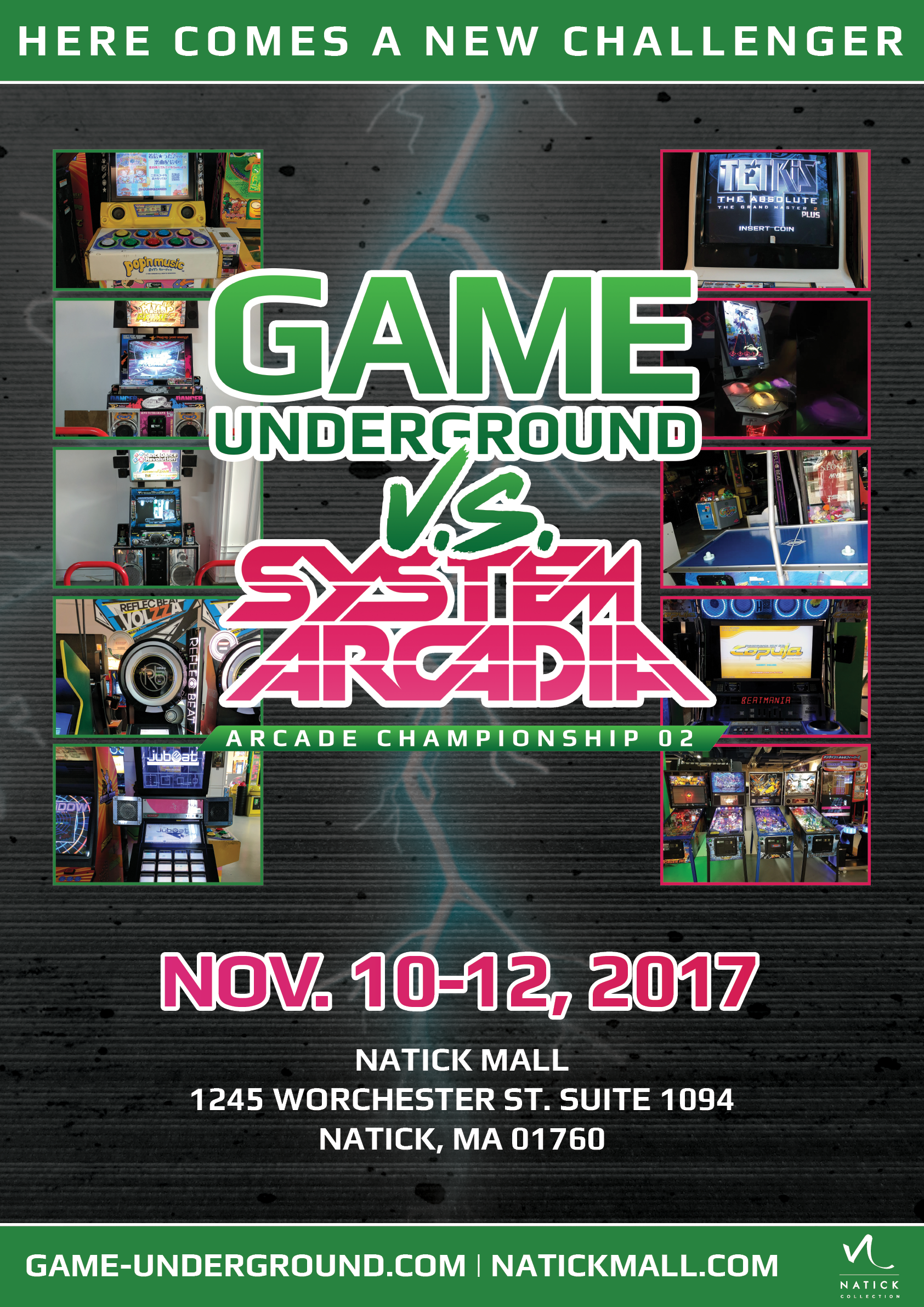 GAME UNDERGROUND ARCADE CHAMPIONSHIPS 2 (2017)