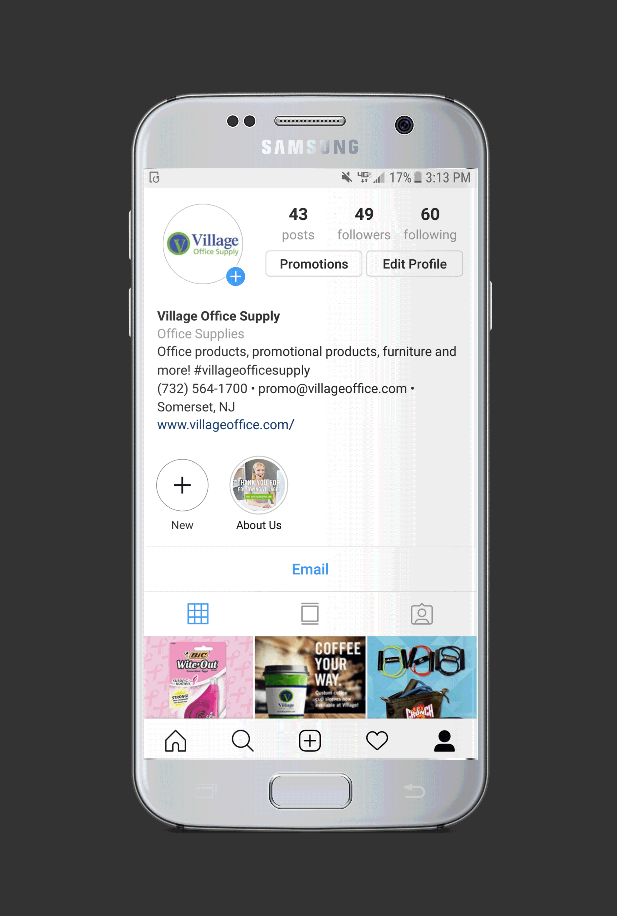 VILLAGE OFFICE SUPPLY INSTAGRAM (2018)
