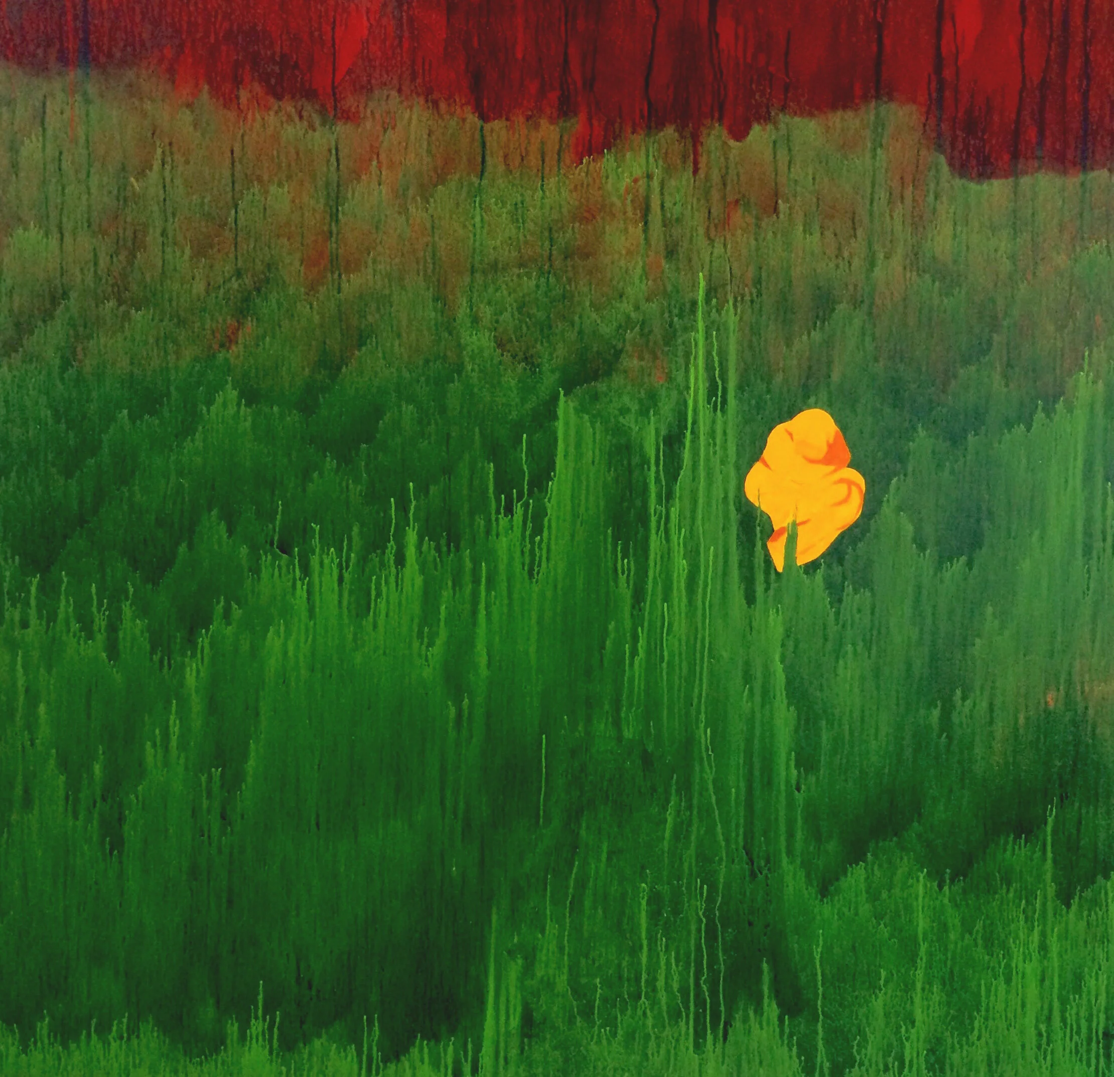   Hidden in me Is a piece of you (Manawa Hinewai) 155cm x 155cm   