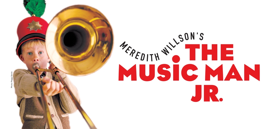  Based on Meredith Wilson's six-time-Tony-Award-winning musical comedy, The Music Man JR. features some of musical theatre’s most iconic songs and a story filled with wit, warmth, and good old-fashioned romance. The Music Man JR. is family entertainment at its best – a bold, brassy show that will have the whole town a-twitter! Master showman Harold Hill is in town and he’s got “seventy-six trombones” in tow. Can upright, uptight Marian, the town librarian, resist his powerful allure? The story follows fast-talking, traveling salesman, Harold Hill, as he cons the people of River City, Iowa, into buying instruments and uniforms for a boys' band he vows to organize. The catch? He doesn't know a trombone from a treble clef! His plans to skip town with the cash are foiled when he falls for Marian, whose belief in Harold’s power just might help him succeed in the end in spite of himself. 
