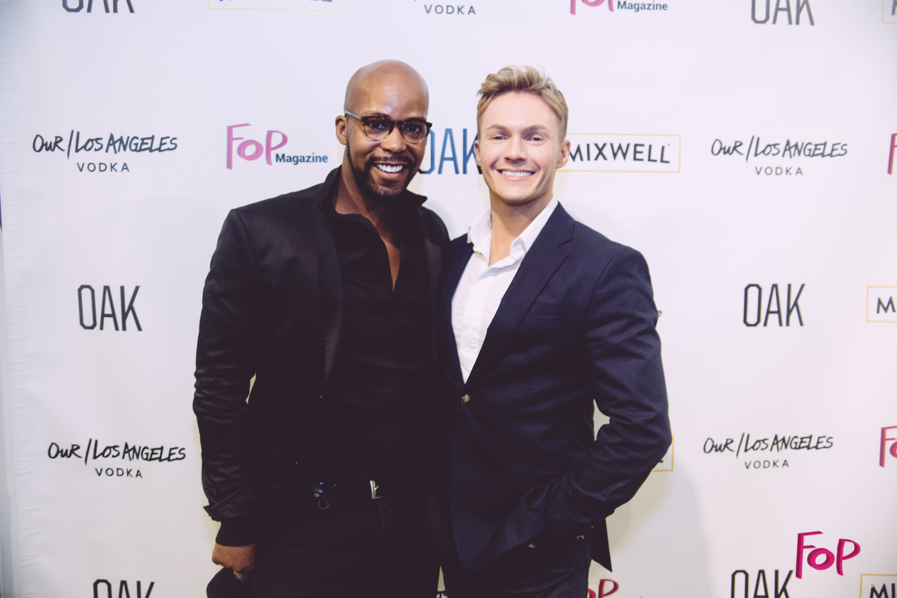 Quentin Fears & Australian TV Host Dean McCarthy