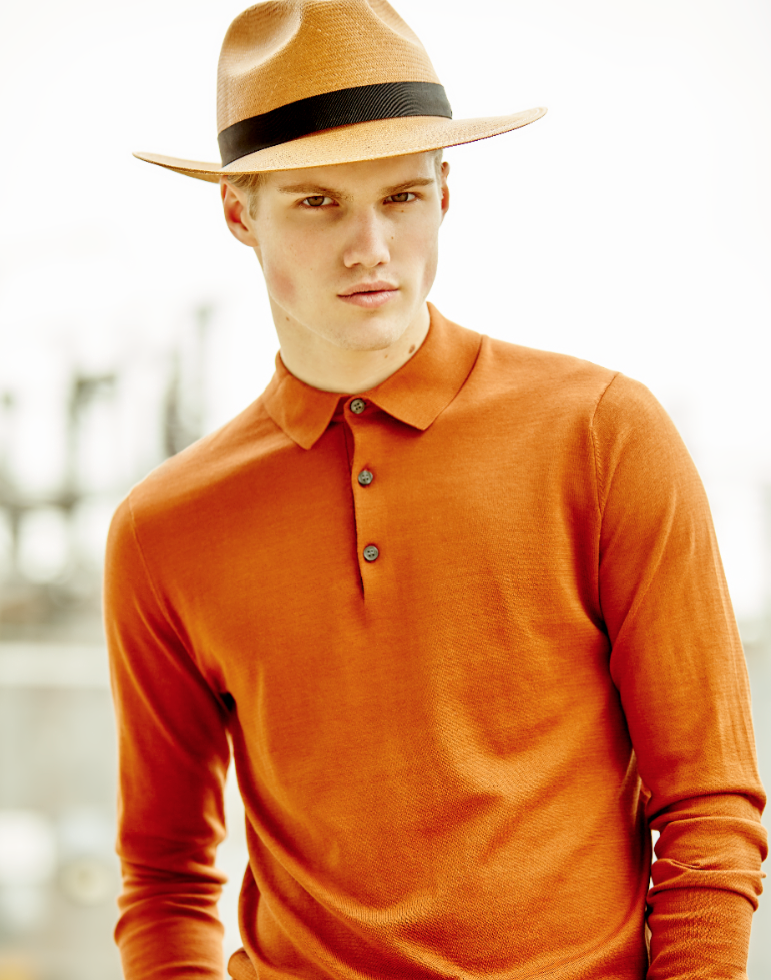 Hat: Bailey of Hollywood, Shirt: Cos