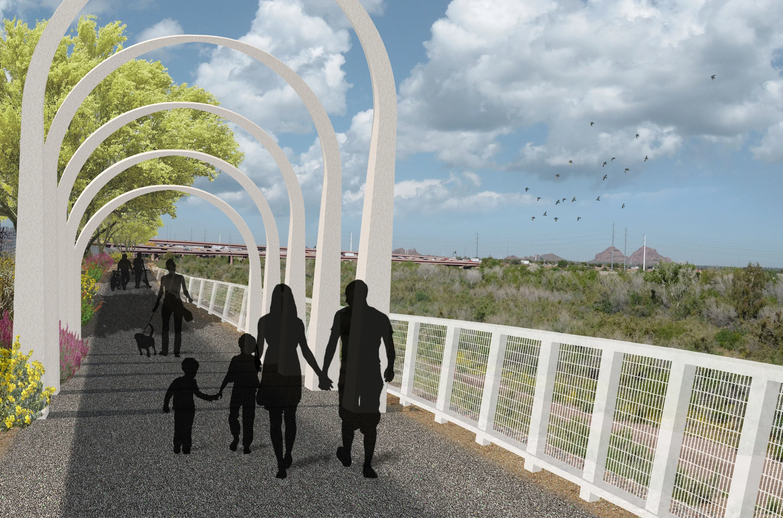 Rio Salado Pathway (South Bank)