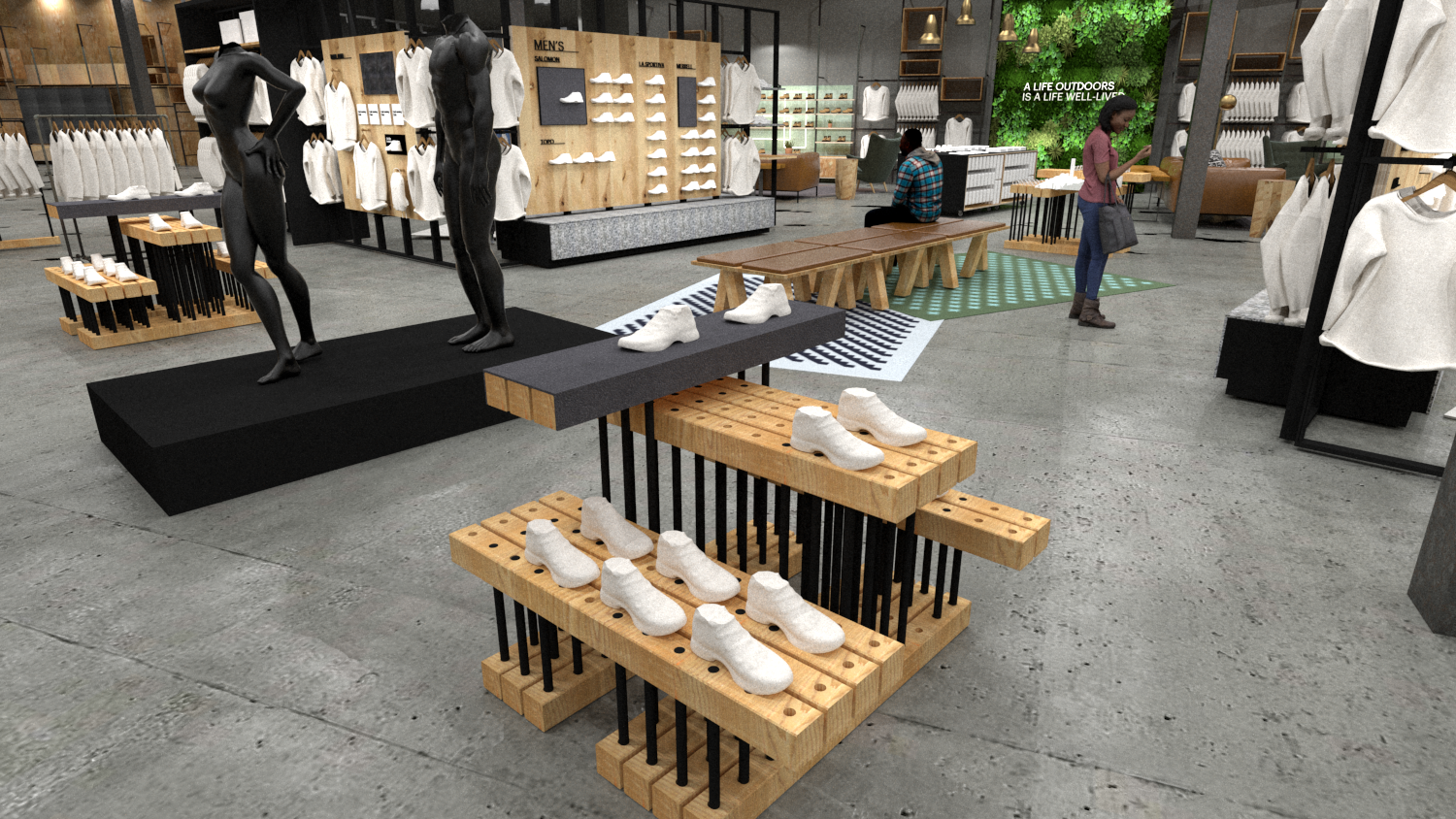 Footwear Table