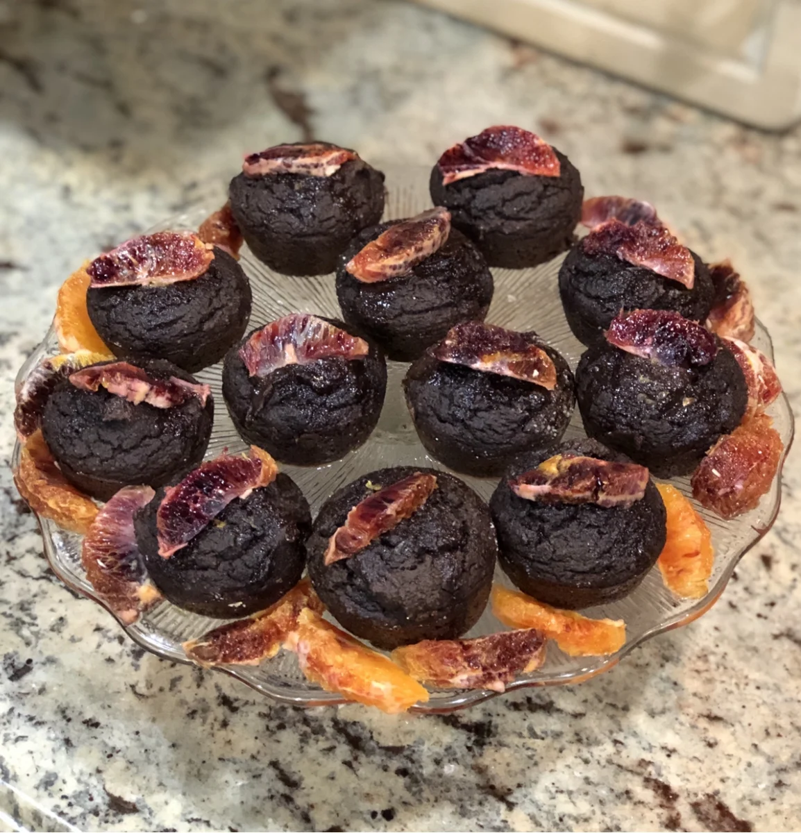 Dr. Mark Iwanicki Glenda’s Grain Free, Blood Orange Chocolate Muffin