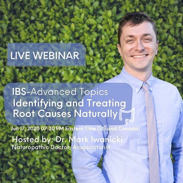 📣Announcement-I will be hosting a live webinar next Wednesday June 17th at 7:30pm eastern standard time on all things IBS-Irritable Bowel Syndrome. We will be taking an in-depth look at:
🌿Clinical manifestations
🌿Red flags to look out for
🌿Root C