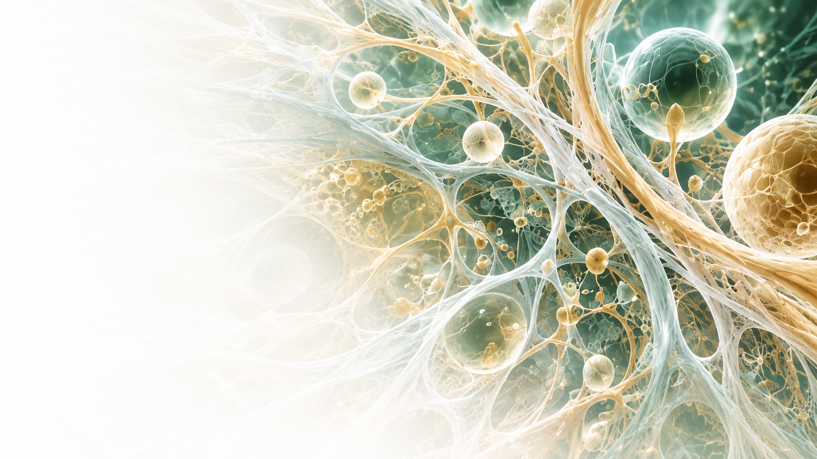 Abstract extracellular matrix terrain image